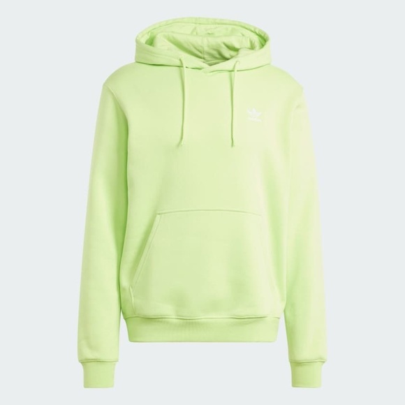 adidas Other - NWT Adidas Trefoil Essentials Hoodie Pulse Lime IM4533
